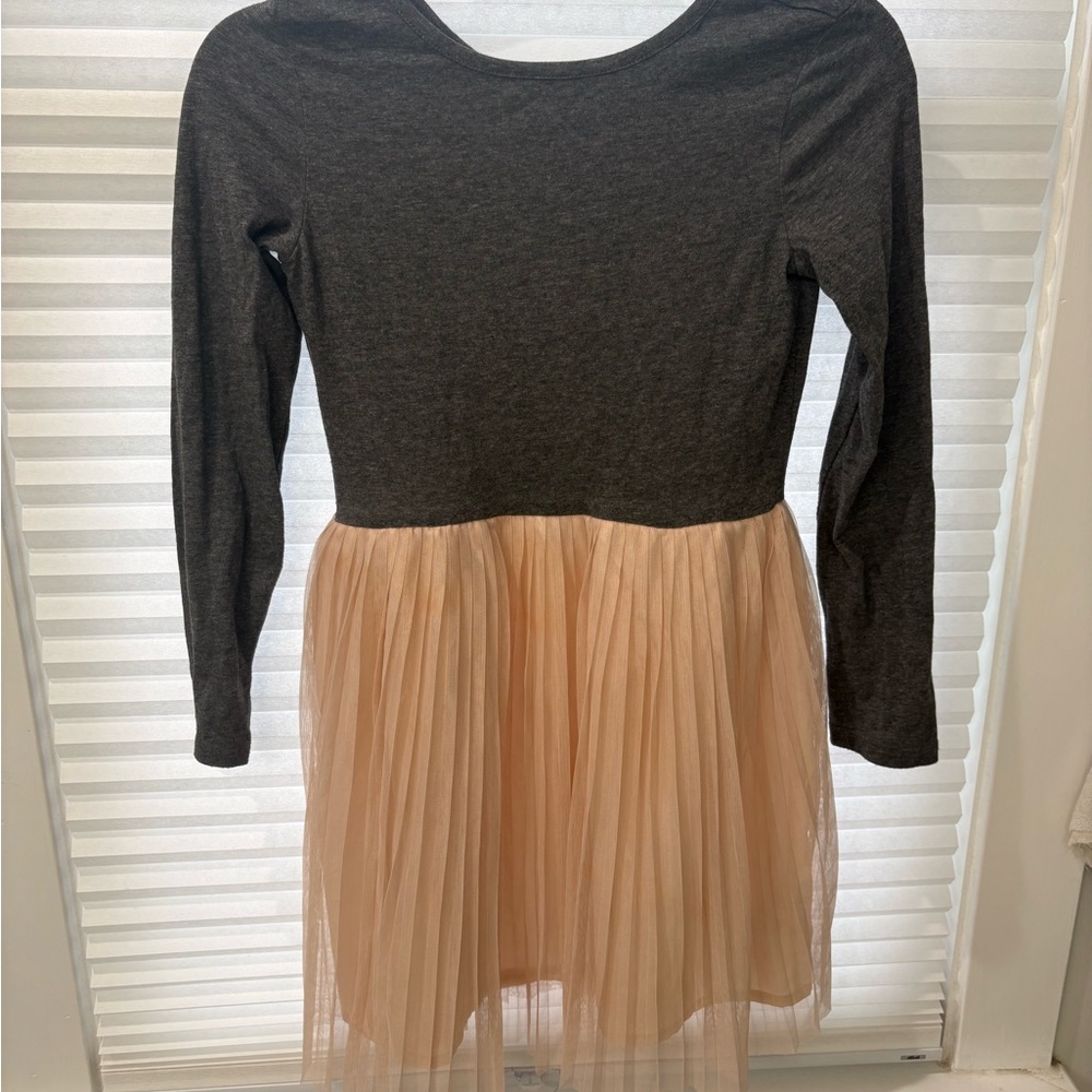 GAP Charcoal and Peach Kids Casual Dress